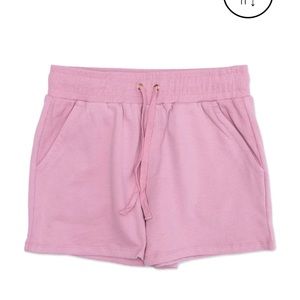 Pink lounge shorts